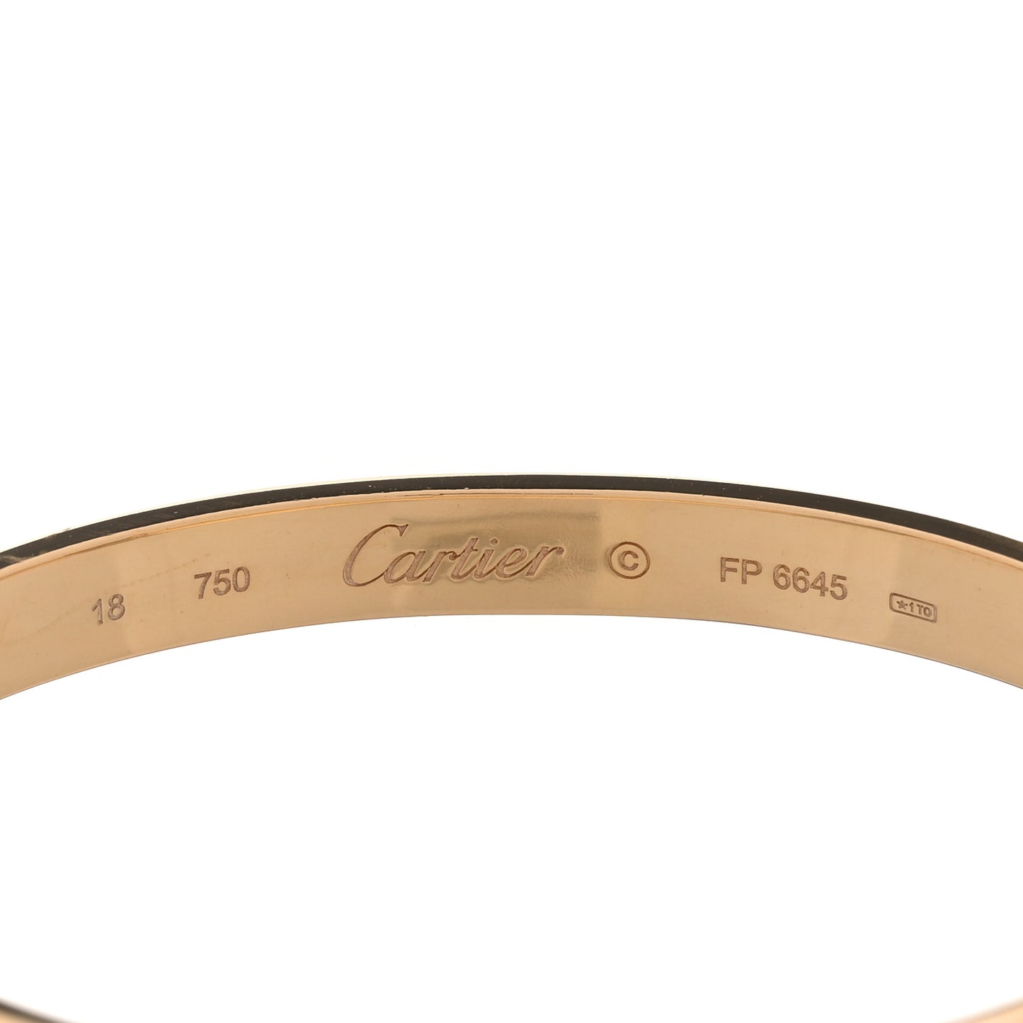 18K Yellow Gold LOVE Bracelet 18