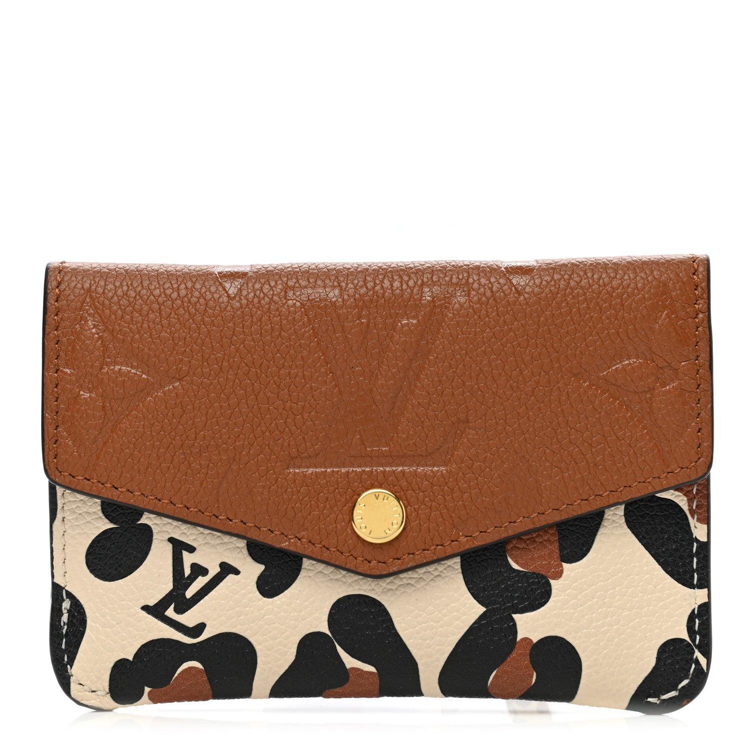 Louis Vuitton Empreinte Monogram Giant Wild At Heart Key Pouch Caramel 1 of 6
