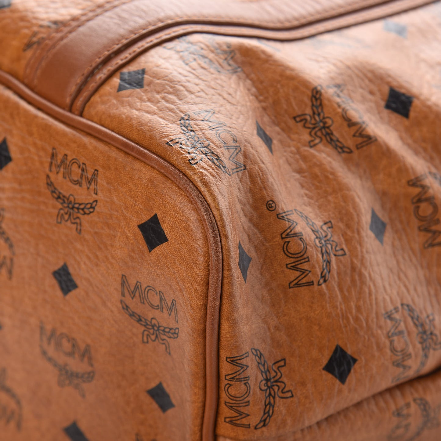 Visetos Shopper Tote Cognac