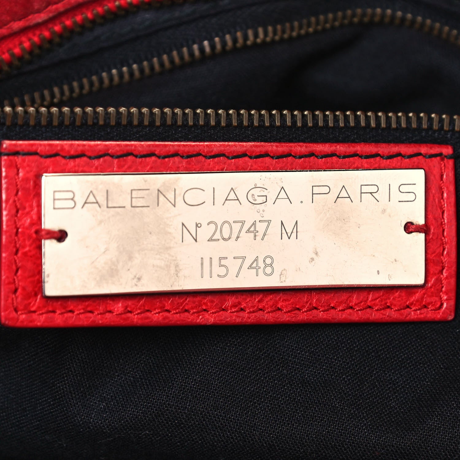 Balenciaga Agneau Classic Hardware City Rouge Coquelicot 6 of 15