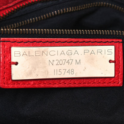 Balenciaga Agneau Classic Hardware City Rouge Coquelicot 6 of 15