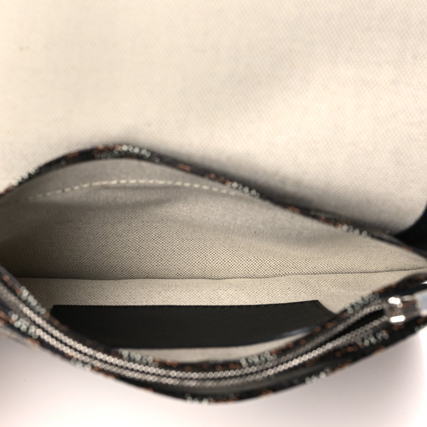 Goyardine Plumet Wallet Clutch Black