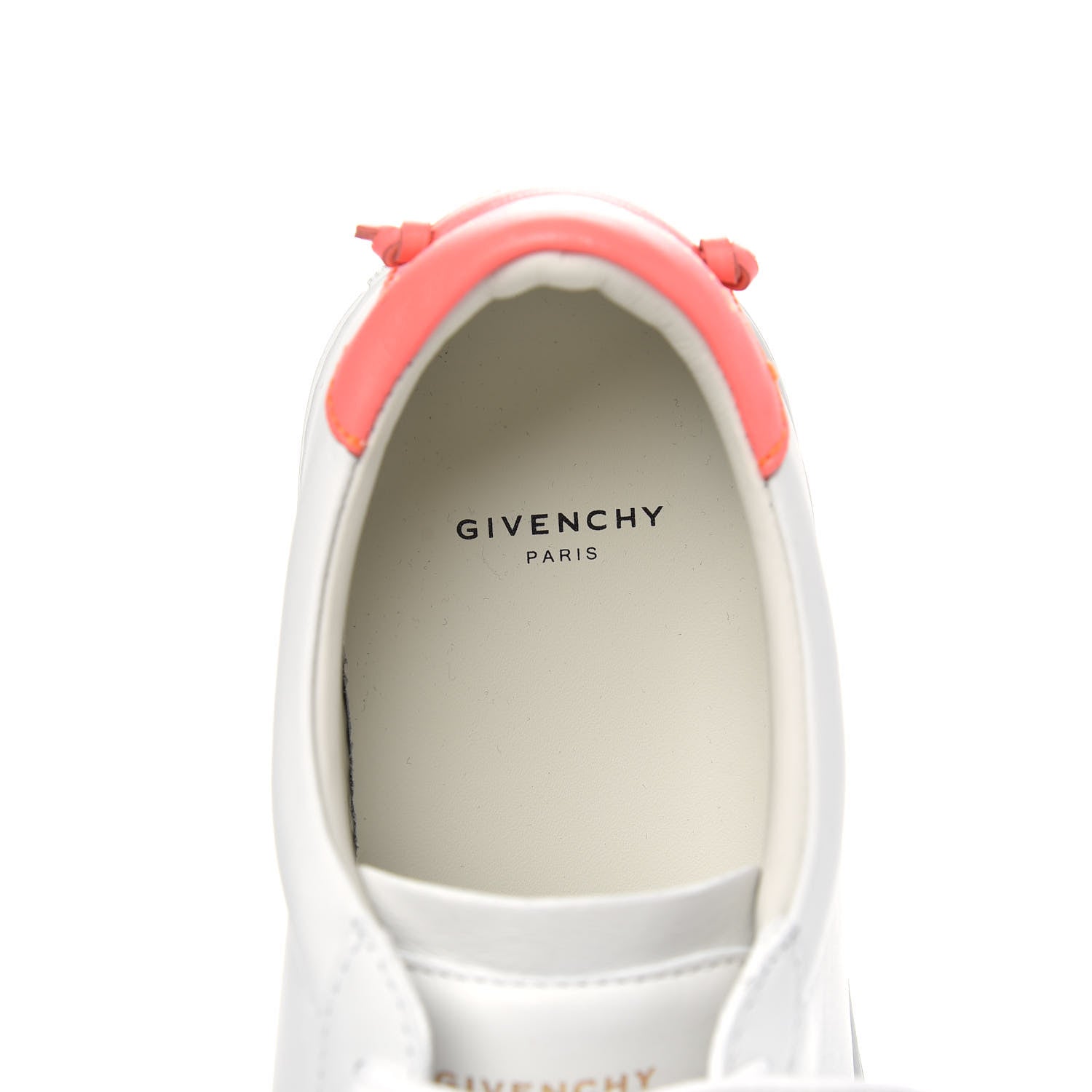Givenchy Calfskin Womens Urban Street Sneakers 37 White Neon Pink 6 of 9