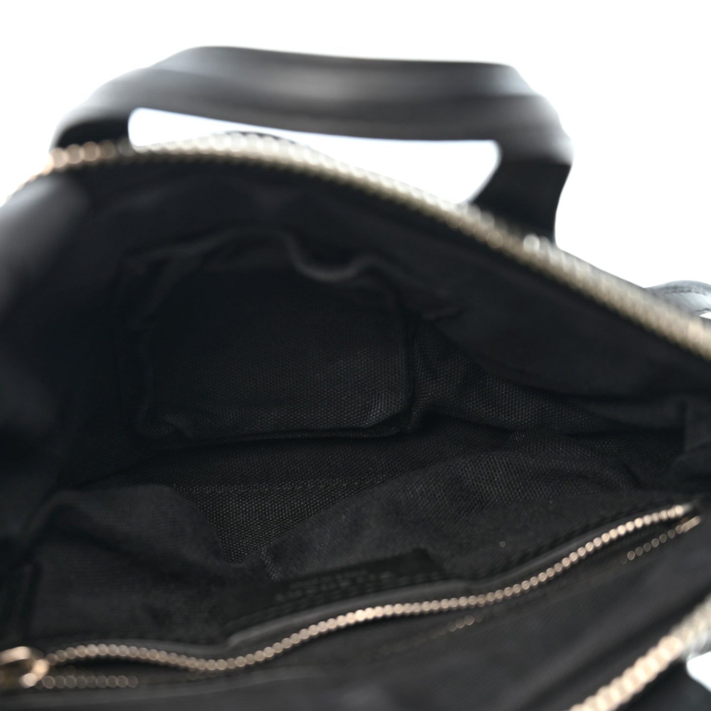 Waxed Calfskin Micro Nightingale Black