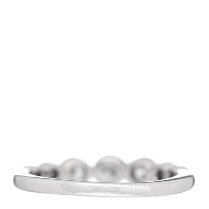 Tiffany Platinum Diamond Jazz Graduated Band Ring 49 4.75 3 of 5