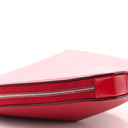 Alaia Lux Calfskin Le Coeur Bag Lacquer Red 8 of 9