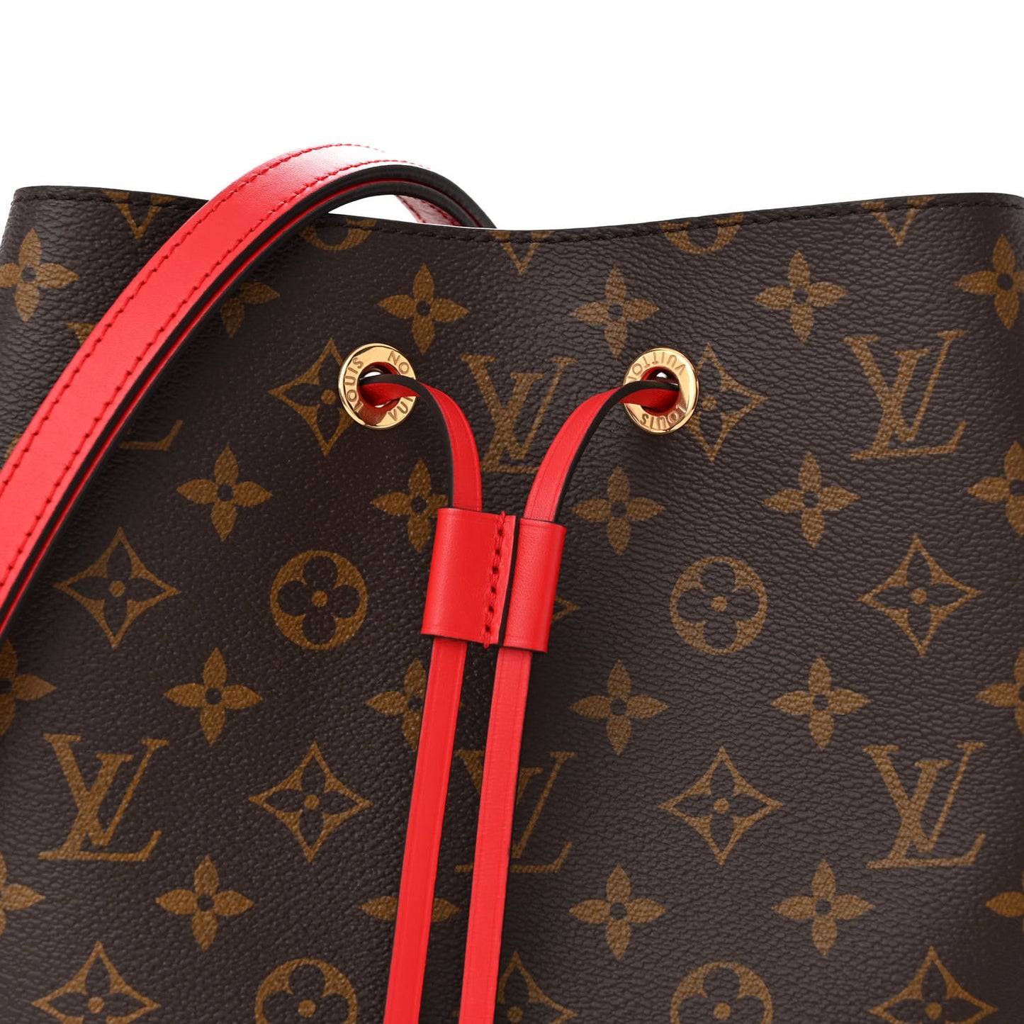 LOUIS VUITTON Monogram Neonoe MM Coquelicot
