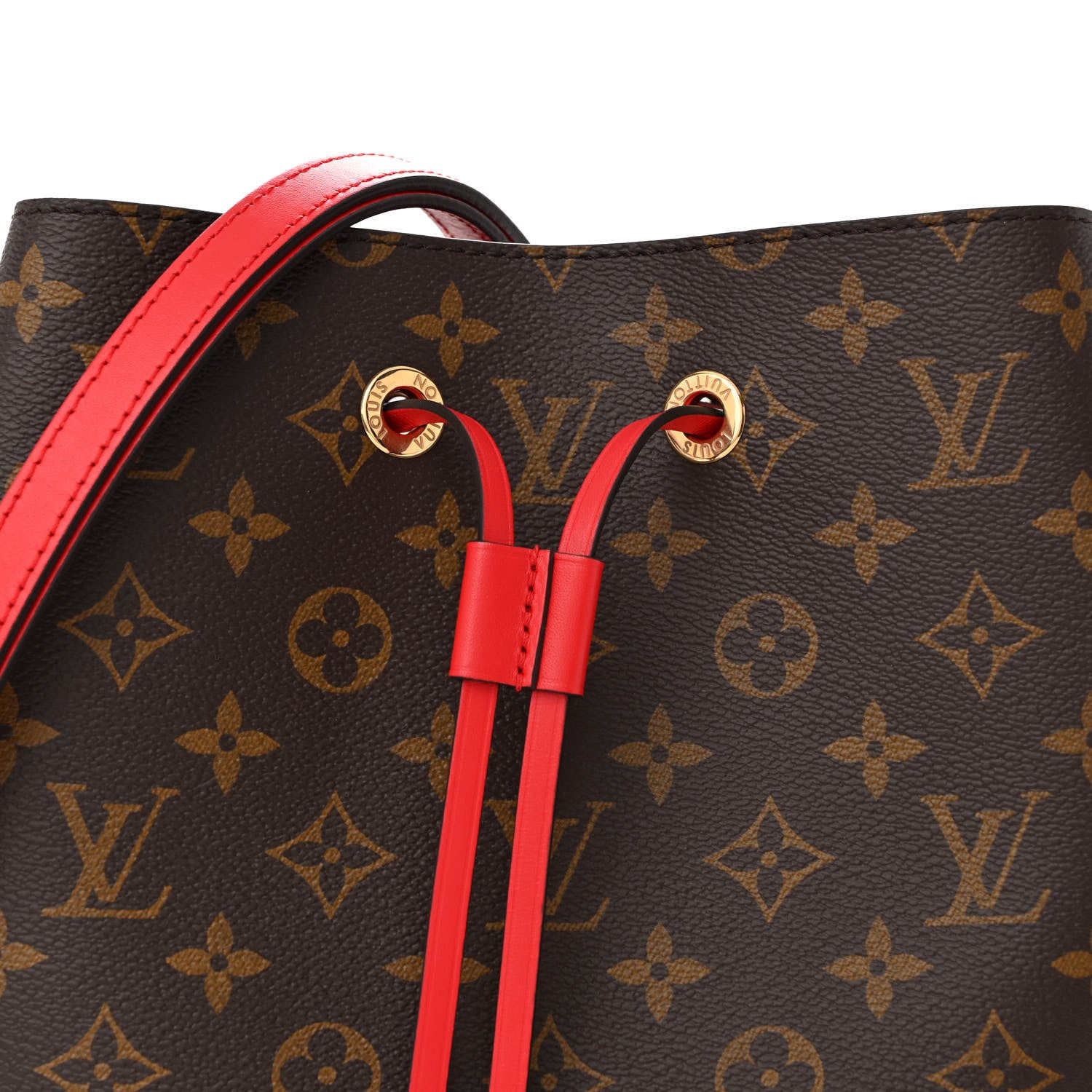 Louis Vuitton LOUIS VUITTON Monogram Neonoe MM Coquelicot 8 of 10