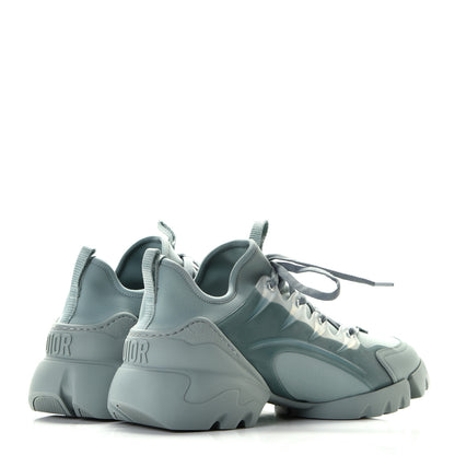 Christian Dior Neoprene Rubber Womens D-Connect Sneakers 39 Water Grey 4 of 7