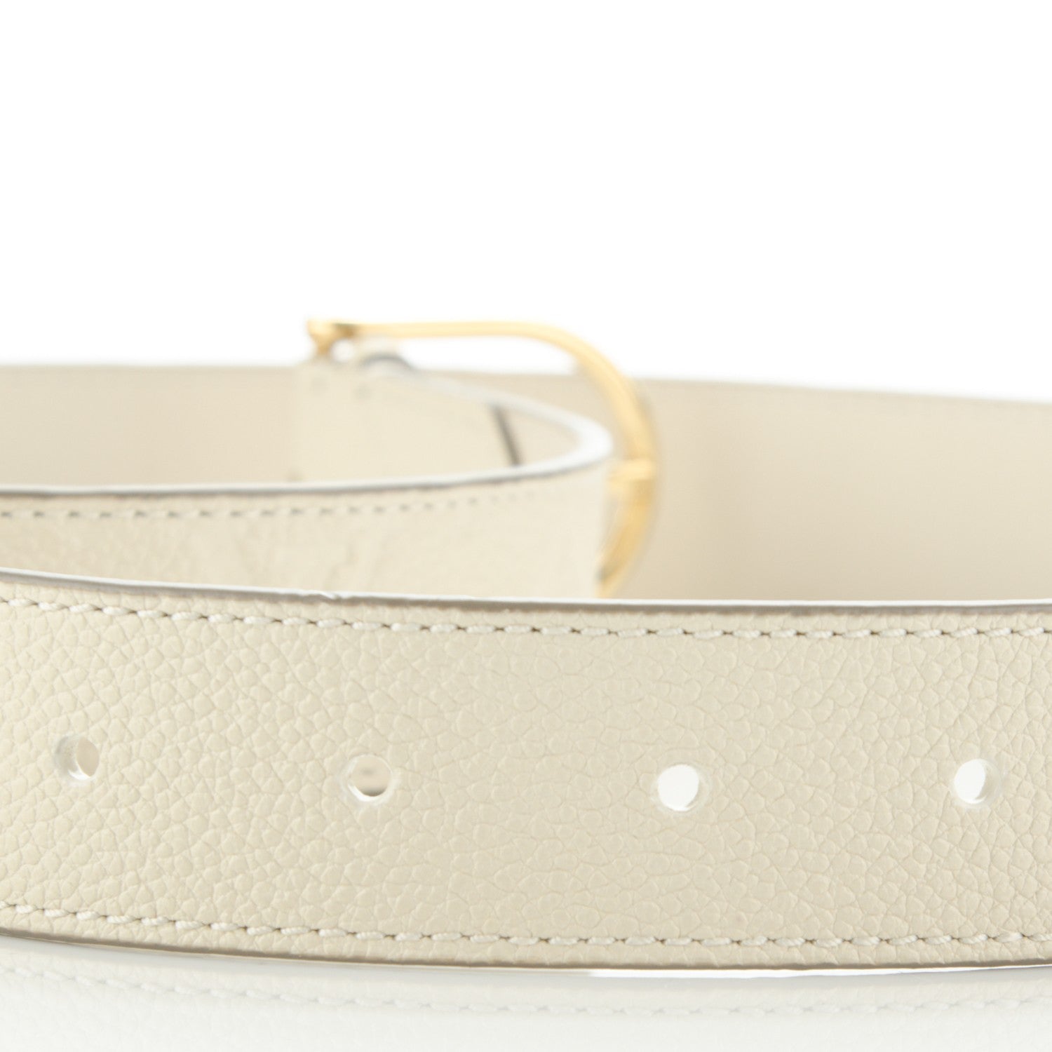 Louis Vuitton Empreinte Gracieuse 30mm Belt 80 32 Neige 5 of 7