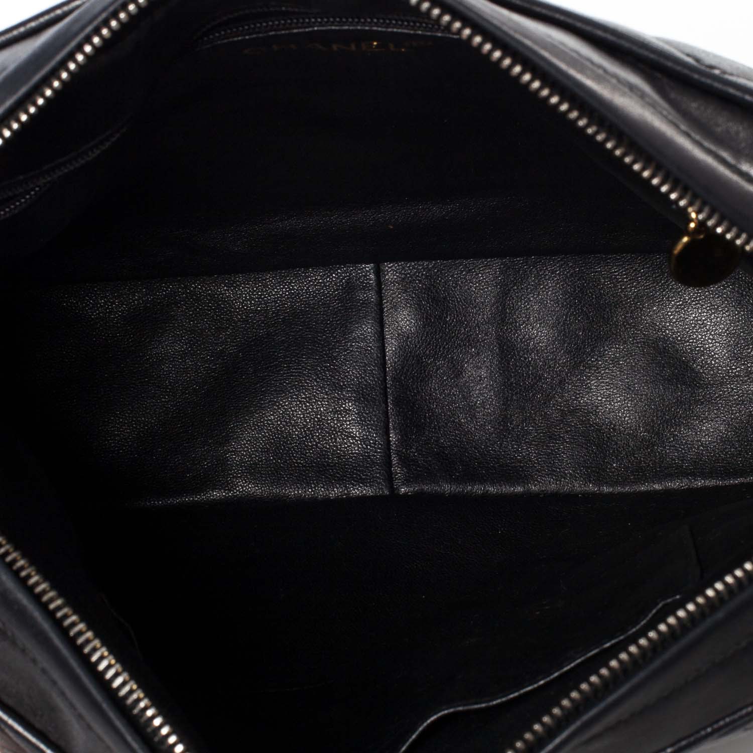 Chanel Lambskin Tassel Camera Case Black 11 of 12