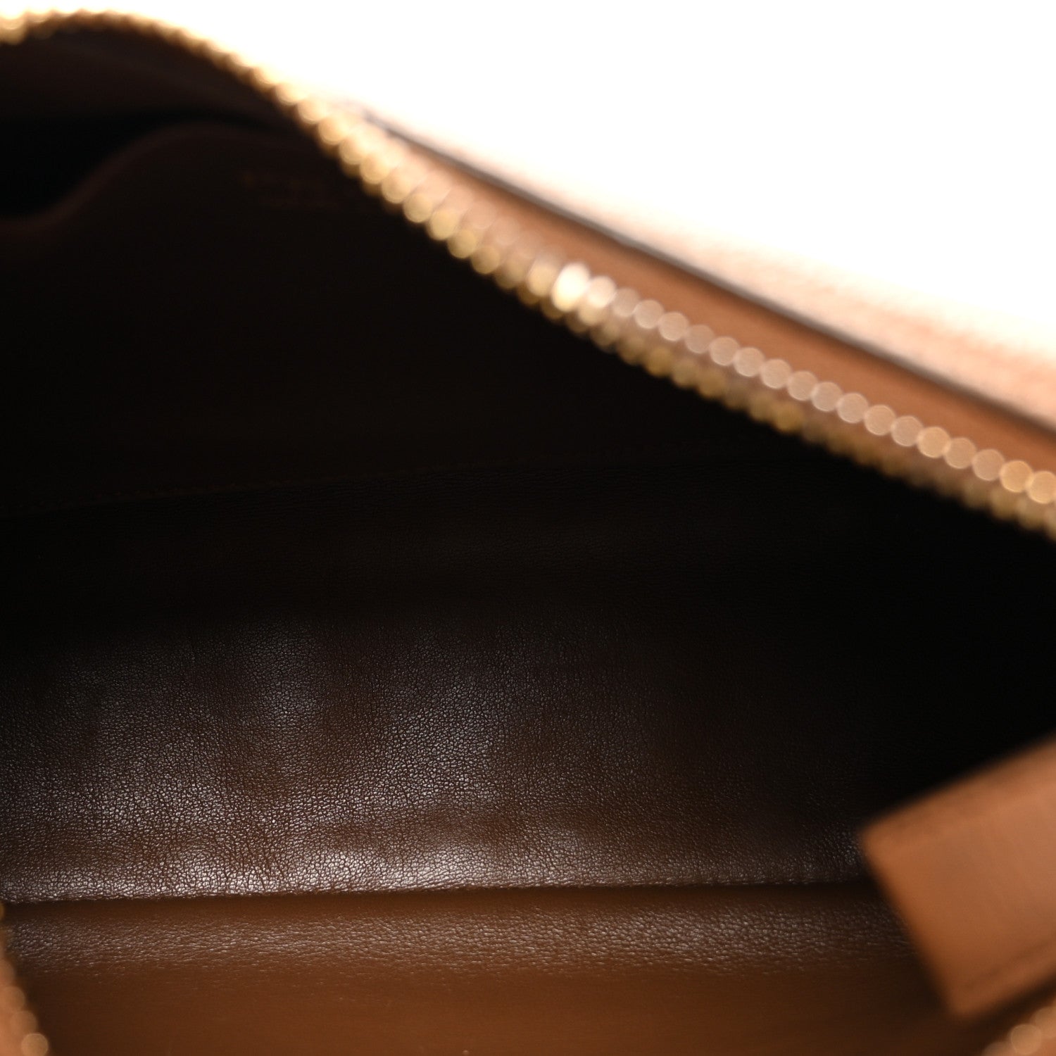 Prada Vitello Daino Soft Zippered Hobo Shoulder Bag Caramel 5 of 9