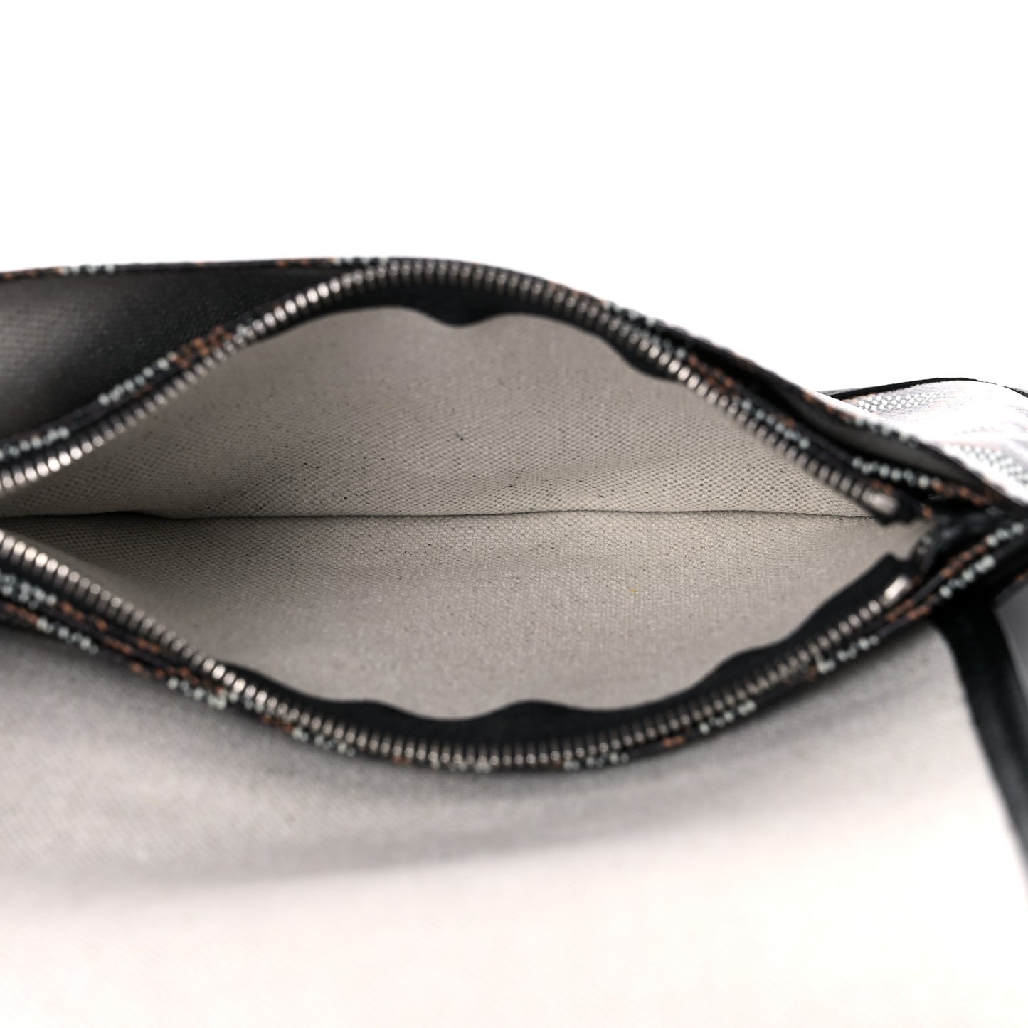 Goyardine Plumet Wallet Clutch Black