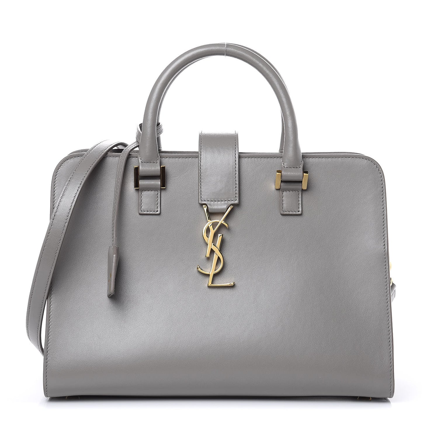 Smooth Calfskin Small Cabas Monogram Taupe