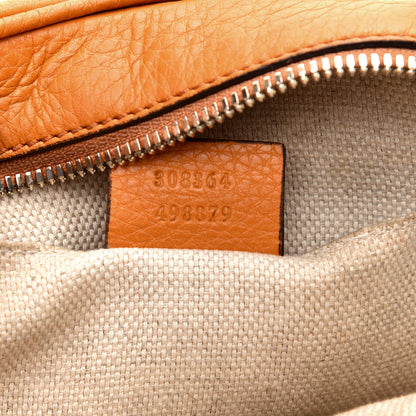 Gucci Pebbled Calfskin Small Soho Disco Bag Curcuma 9 of 11