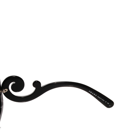 Prada Acetate Baroque Sunglasses SPR 27O Black 3 of 5