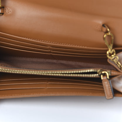 MCM Visetos Large Patricia Wallet On Chain Cognac 5 of 9