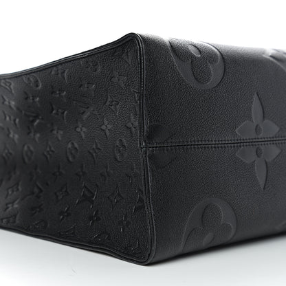 Louis Vuitton Empreinte Monogram Giant Onthego GM Black 6 of 8