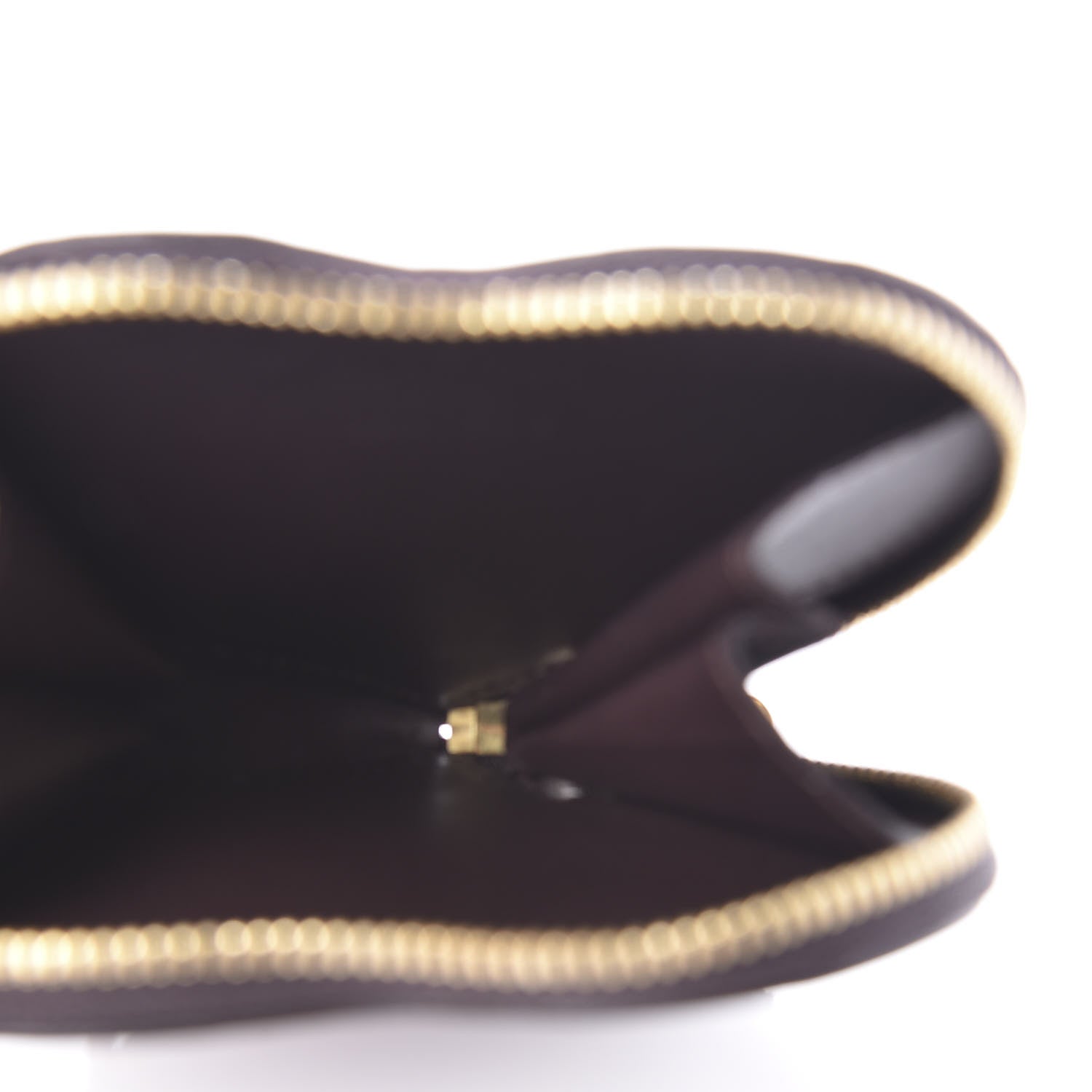 Louis Vuitton Vernis Rayures Coeur Heart Coin Purse Amarante 5 of 9