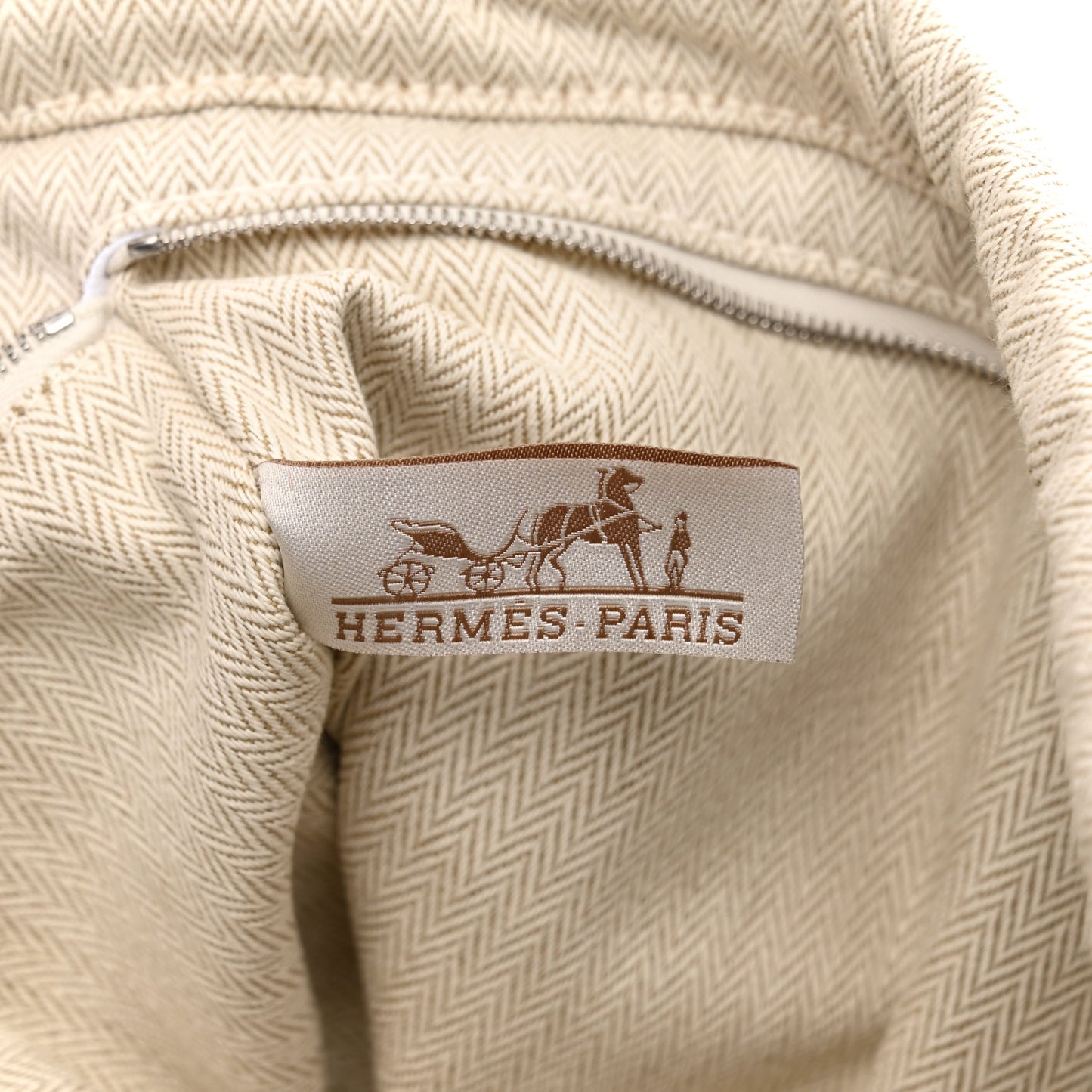 Canvas Barenia Fourbi 25 MM Pouch Naturel Fauve