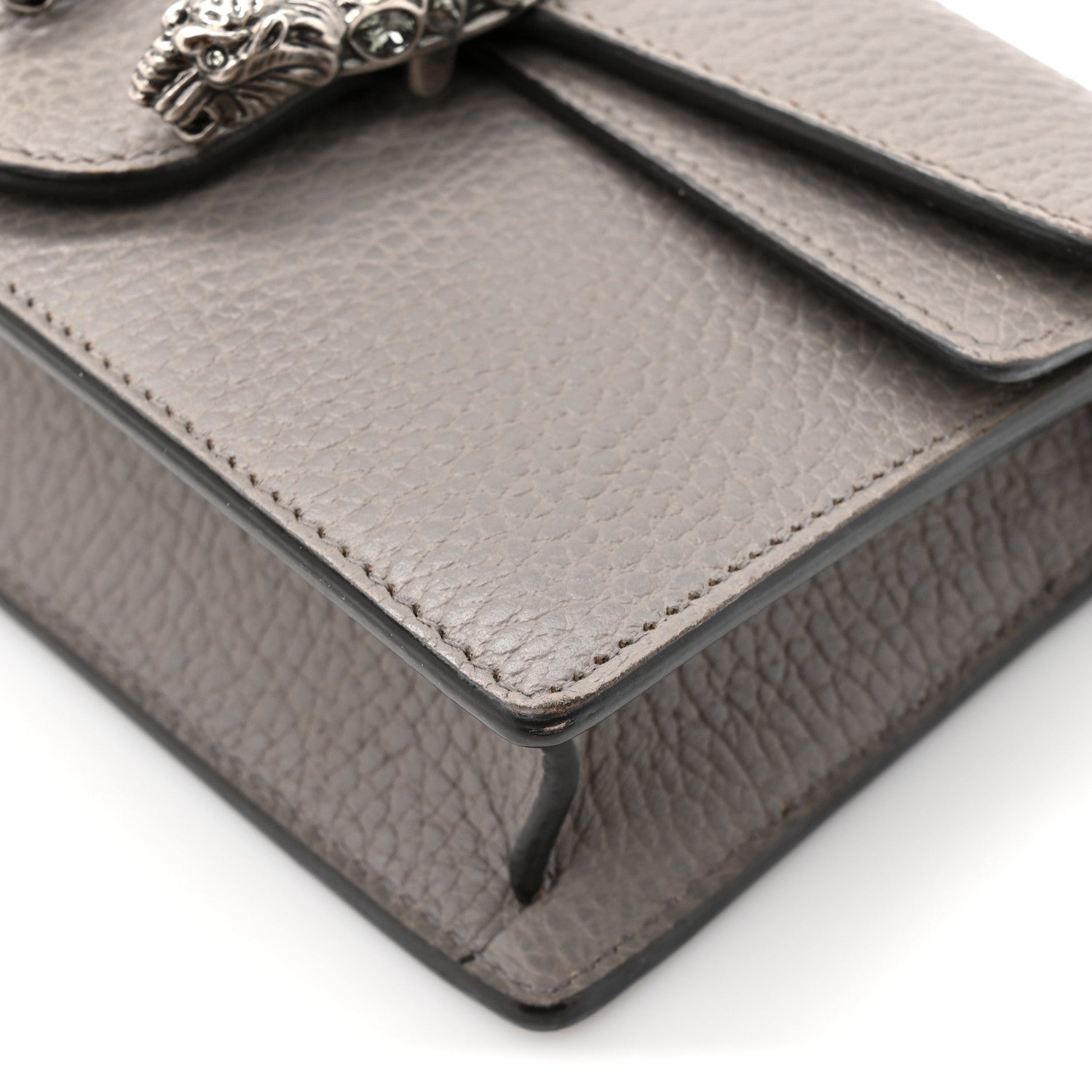 Gucci Dollar Calfskin Crystal Super Mini Dionysus Shoulder Bag