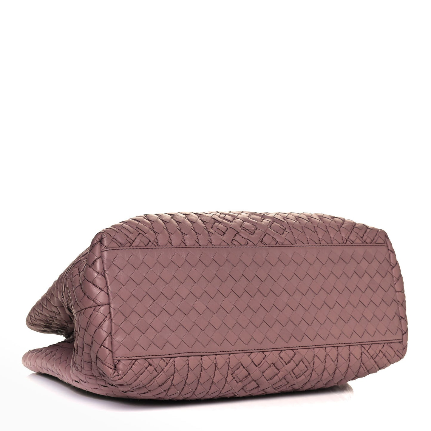 Nappa Intrecciato Boutis Top Handle Tote Desert Rose