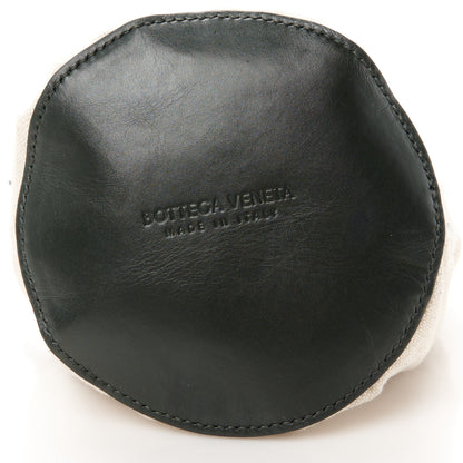 Bottega Veneta Calfskin Intrecciato Kalimero Bucket Bag Dark Green 8 of 11