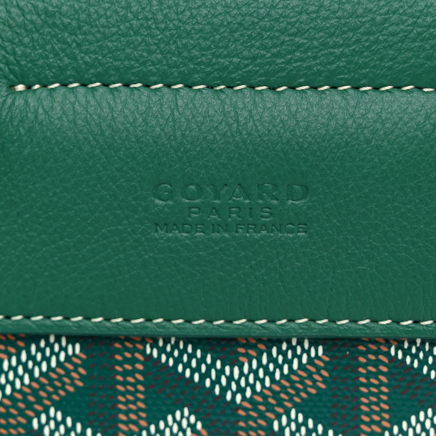 Goyard Goyardine Calfskin Mini Alpin Backpack Green 6 of 9