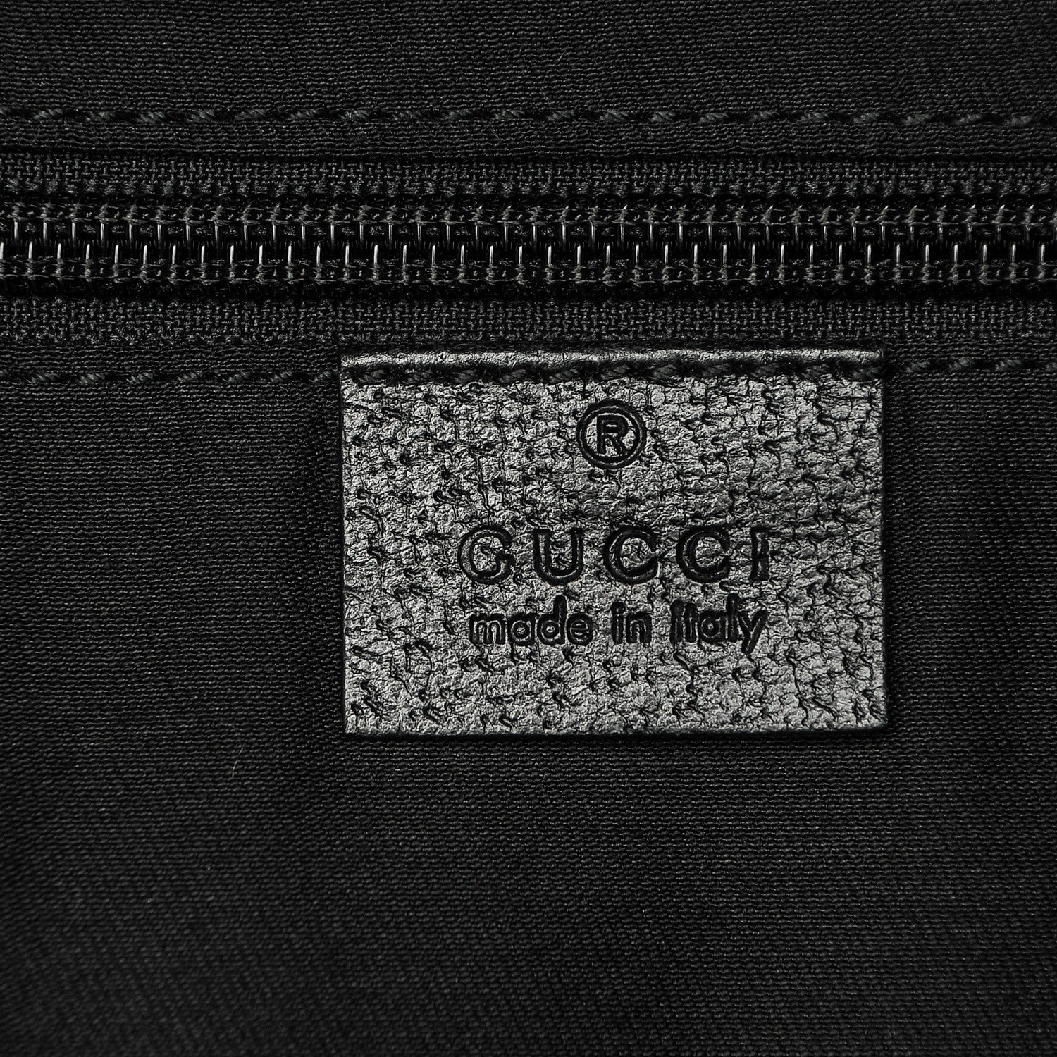 Gucci GG Monogram Web Large Collapsible Carry On Duffle Bag Black 6 of 8