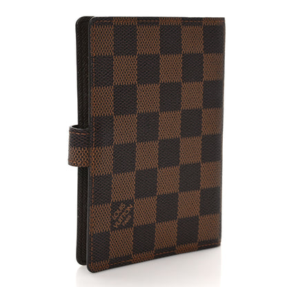 Louis Vuitton Damier Ebene Small Ring Agenda Cover 3 of 6