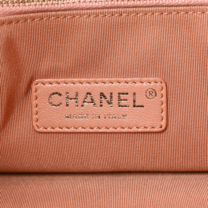 Chanel Aged Calfskin Quilted Large 31 Shopping Bag Beige Pink 6 of 10