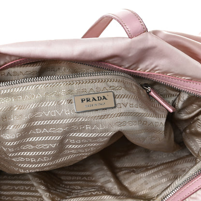 Prada Tessuto Nylon Tote Pink 6 of 17