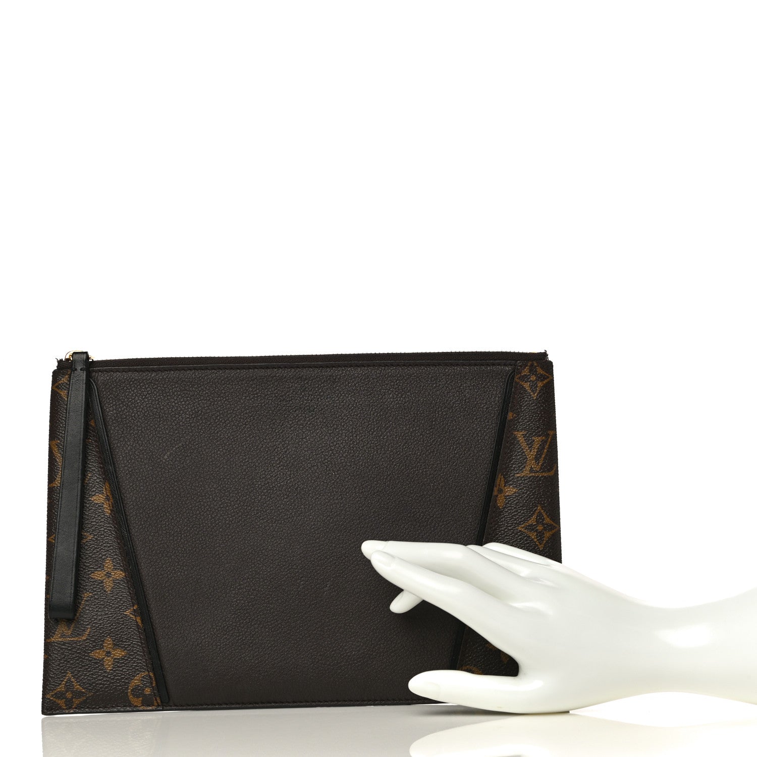 Louis Vuitton Monogram Veau Cachemire W Pochette Chocolate 2 of 17
