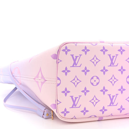 Louis Vuitton Monogram Giant Spring In The City Neverfull MM Sunrise Pastel 9 of 10