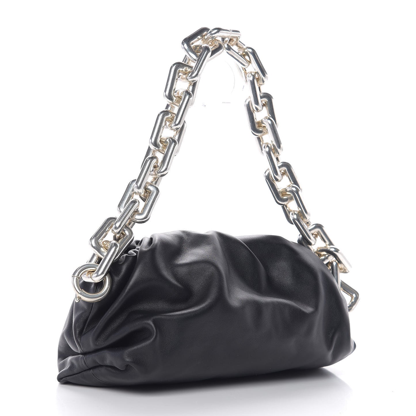 Calfskin The Pouch Chain Black