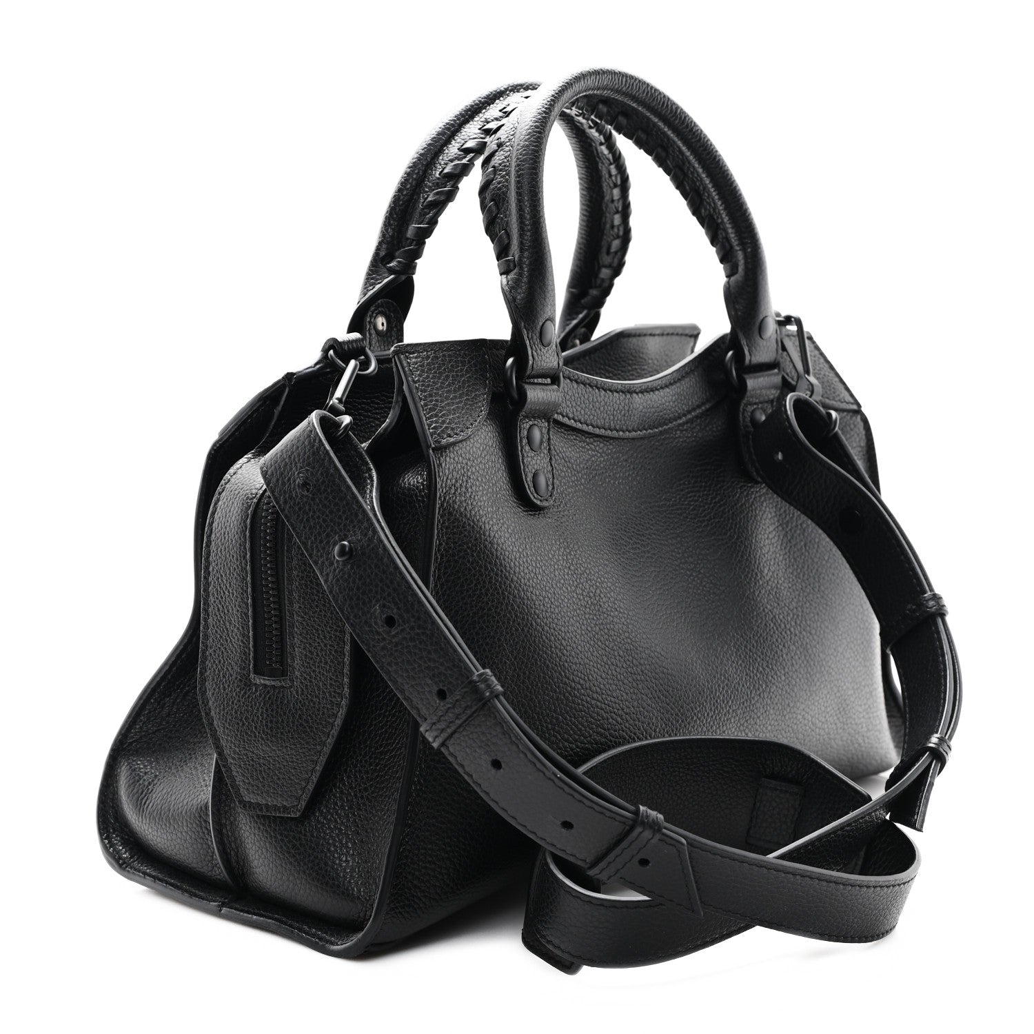 Balenciaga Grained Calfskin Neo Classic Black Hardware S City Black 3 of 10