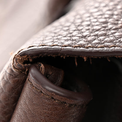 Mulberry Classic Grain Calfskin Bayswater Chocolate 20 of 20