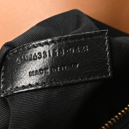 Saint Laurent Suede Monogram Medium Niki Chain Satchel Cinnamon 7 of 10