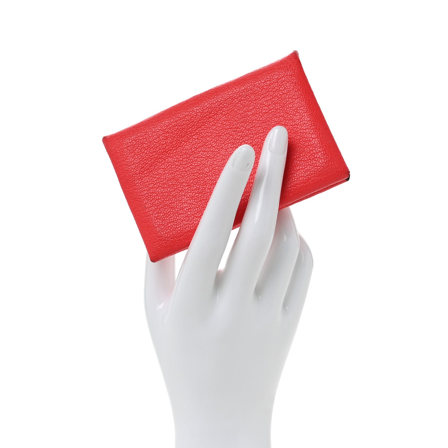 Chevre Mysore Verso Calvi Card Case Rose Texas Quebracho