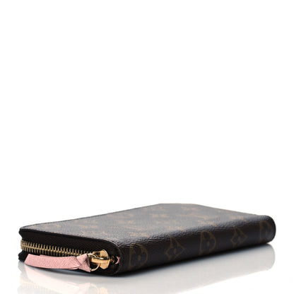Louis Vuitton Monogram Clemence Wallet Rose Ballerine 4 of 7