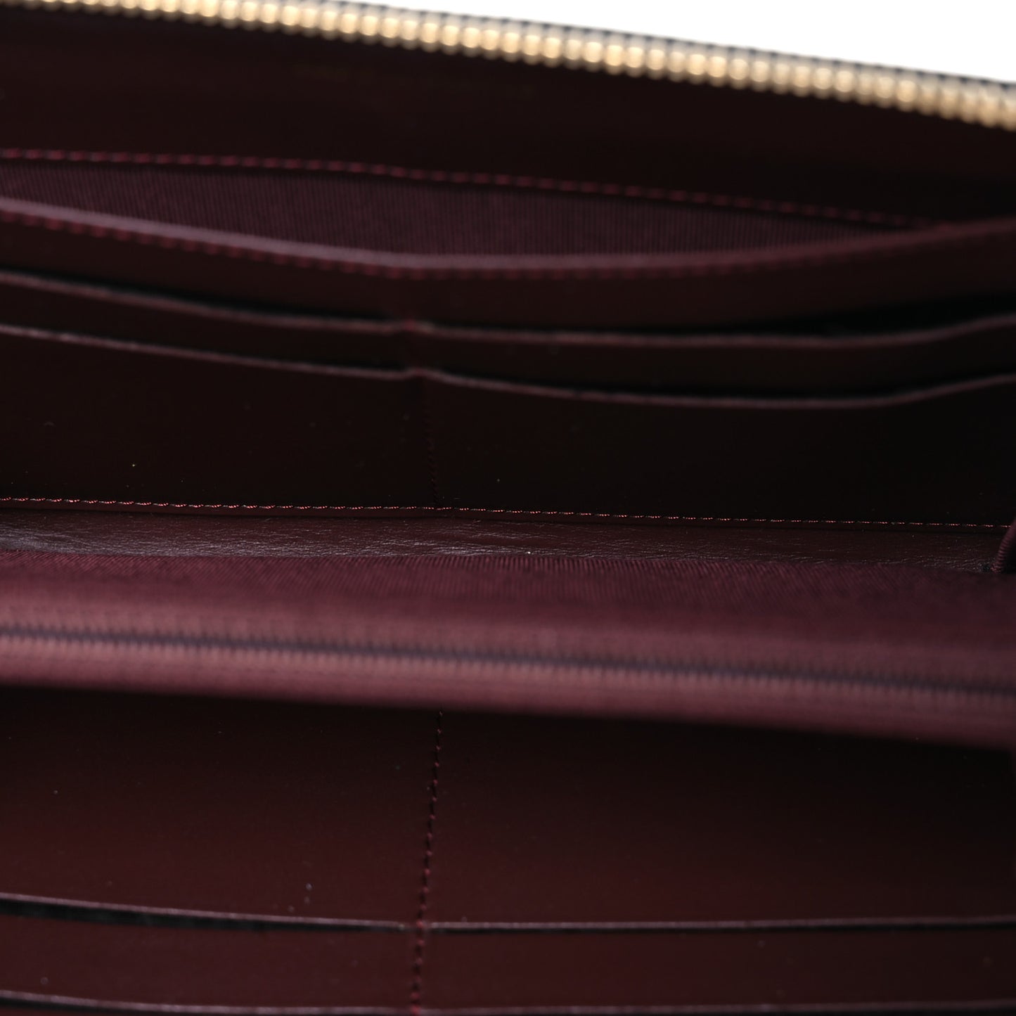 Caviar Quilted Large Gusset Zip Around Wallet Black