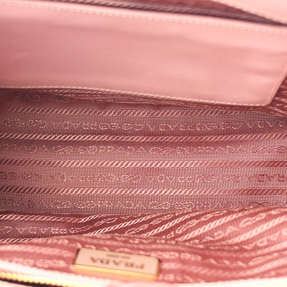 Prada Saffiano Lux Small Double Zip Tote Orchidea 5 of 12