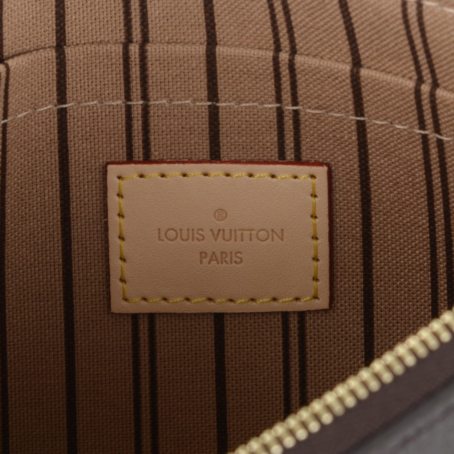 Louis Vuitton Monogram Neverfull MM GM Pochette 6 of 7