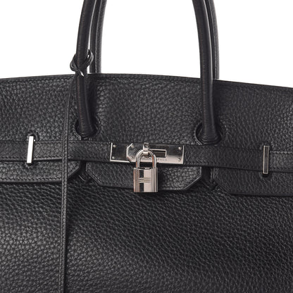 Hermes Taurillon Clemence Birkin 35 Black 34 of 40