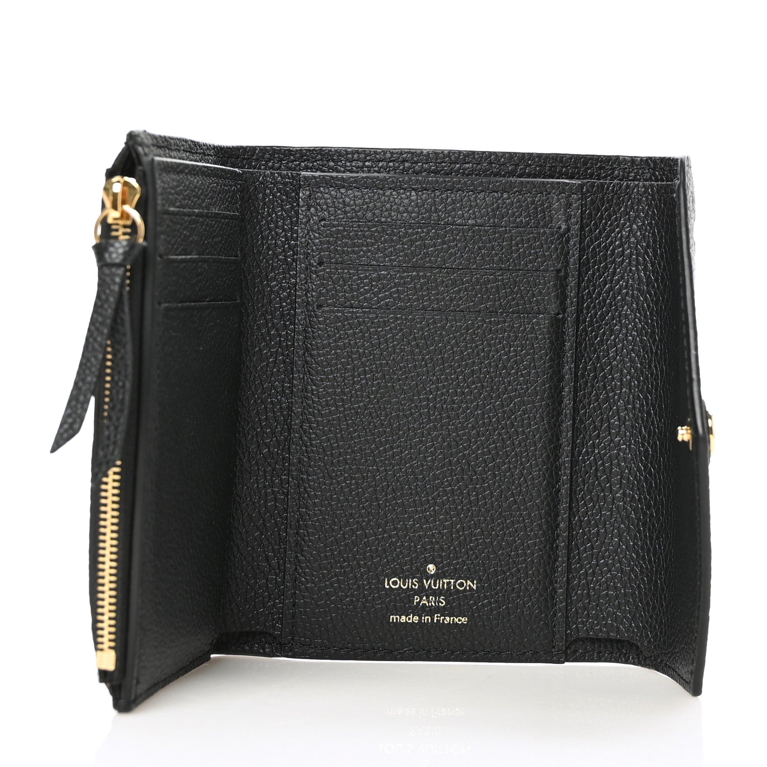 Louis Vuitton Empreinte Victorine Wallet Black 5 of 6