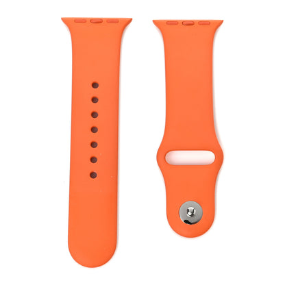 Hermes Silicone 40mm Apple Sports Watch Single Tour Band Orange 1 of 5