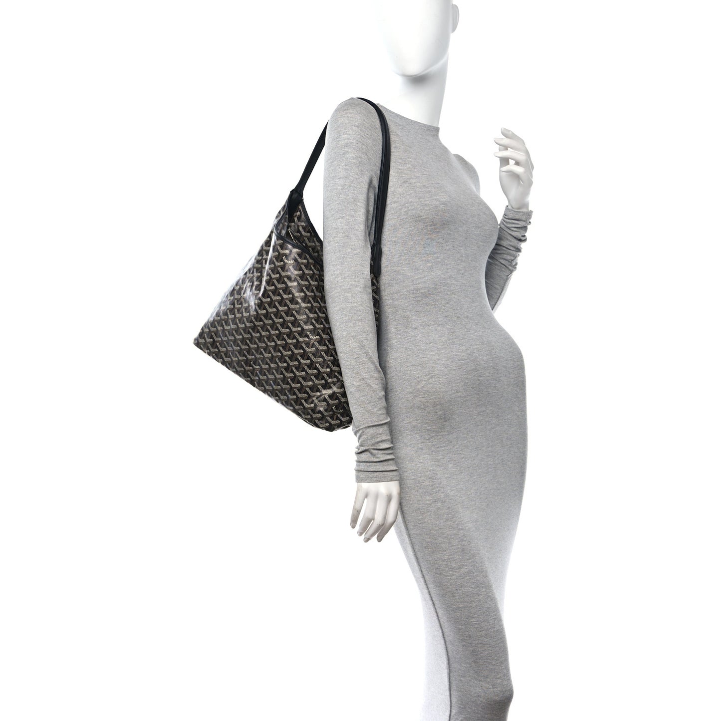 Goyardine Boheme Hobo Black