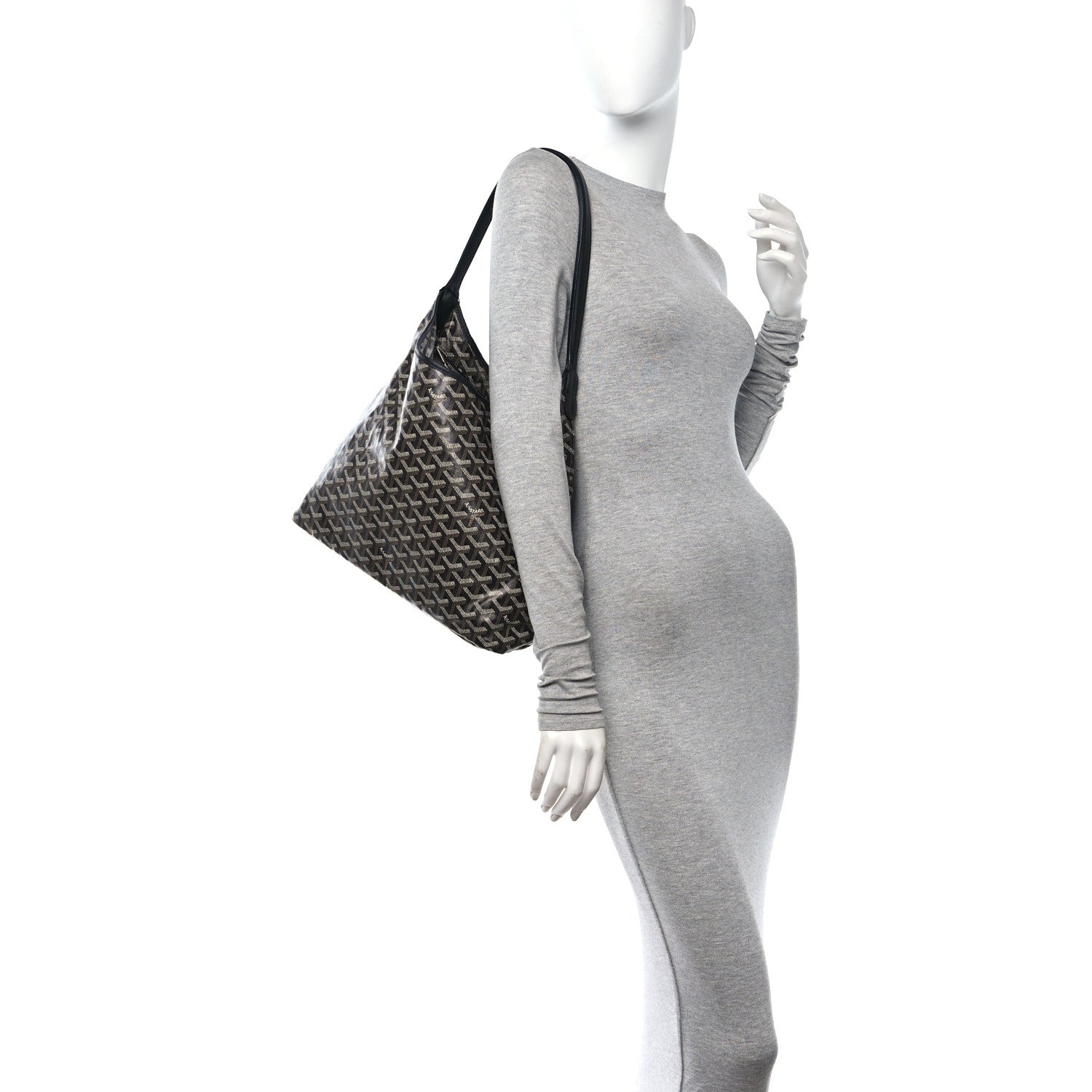 Goyard Goyardine Boheme Hobo Black 2 of 11