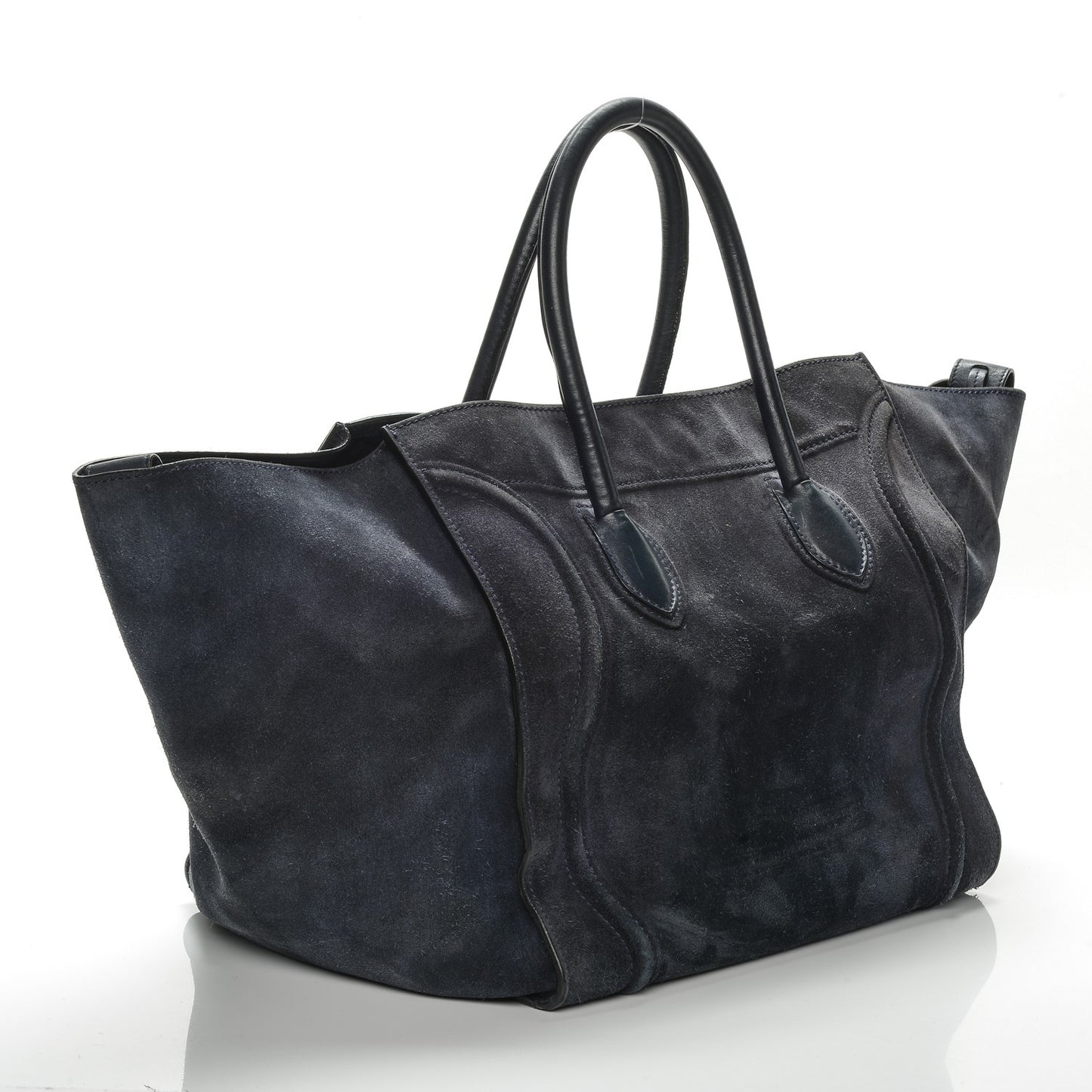 Suede Large Phantom Luggage Midnight