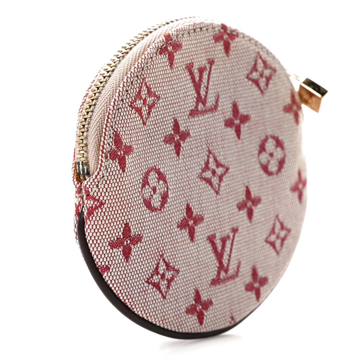 Louis Vuitton Mini Monogram Round Coin Purse Cherry 3 of 6